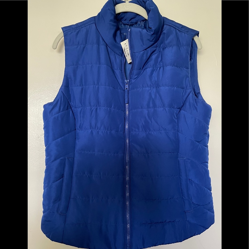 Aeropostale blue puffer vest